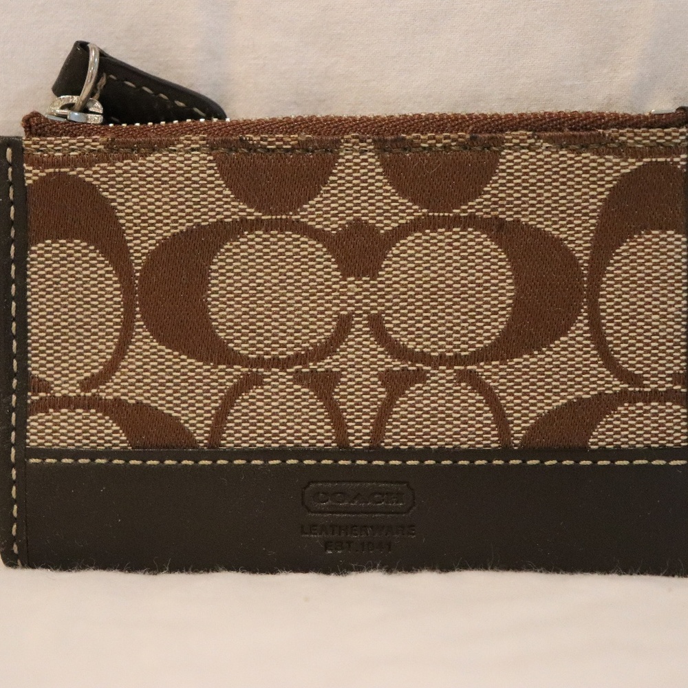 Coach Coin Purse with Keychain